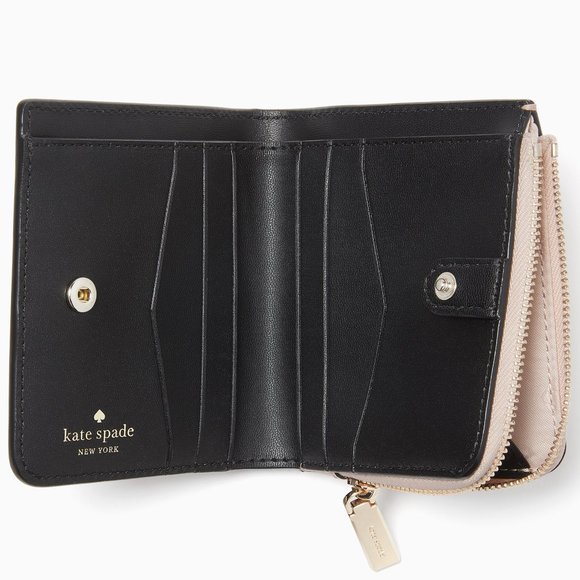 NWT Kate Spade Minnie Mouse No window L-zip Bifold Wallet in  kate spade | minnie no window l-zip bifold
